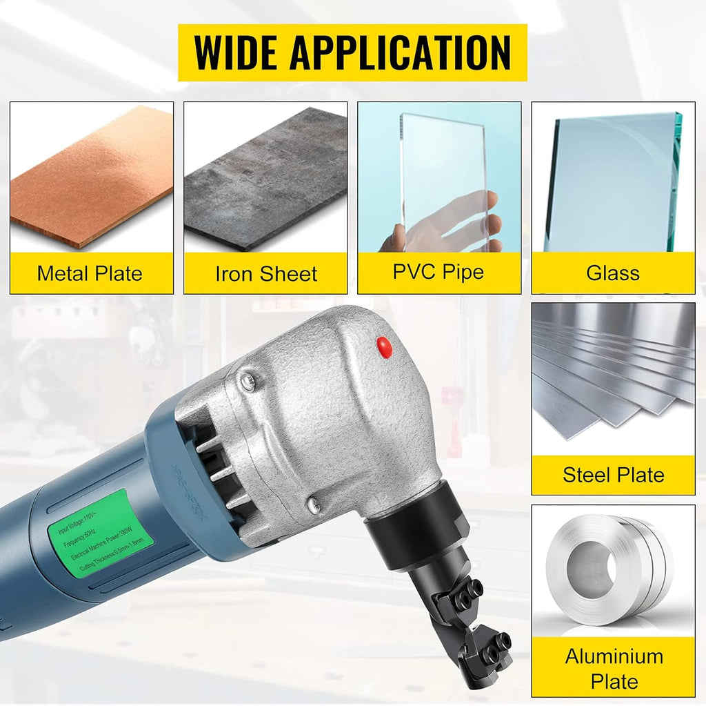 380W Electric Metal Nibbler Cutter with Storage Case K70146