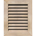 Unfinished Functional Vertical Gable Vent M2153