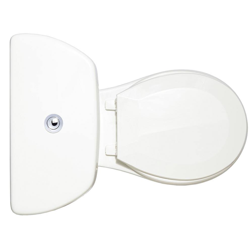White 2-Piece Round Front Toilet E8009