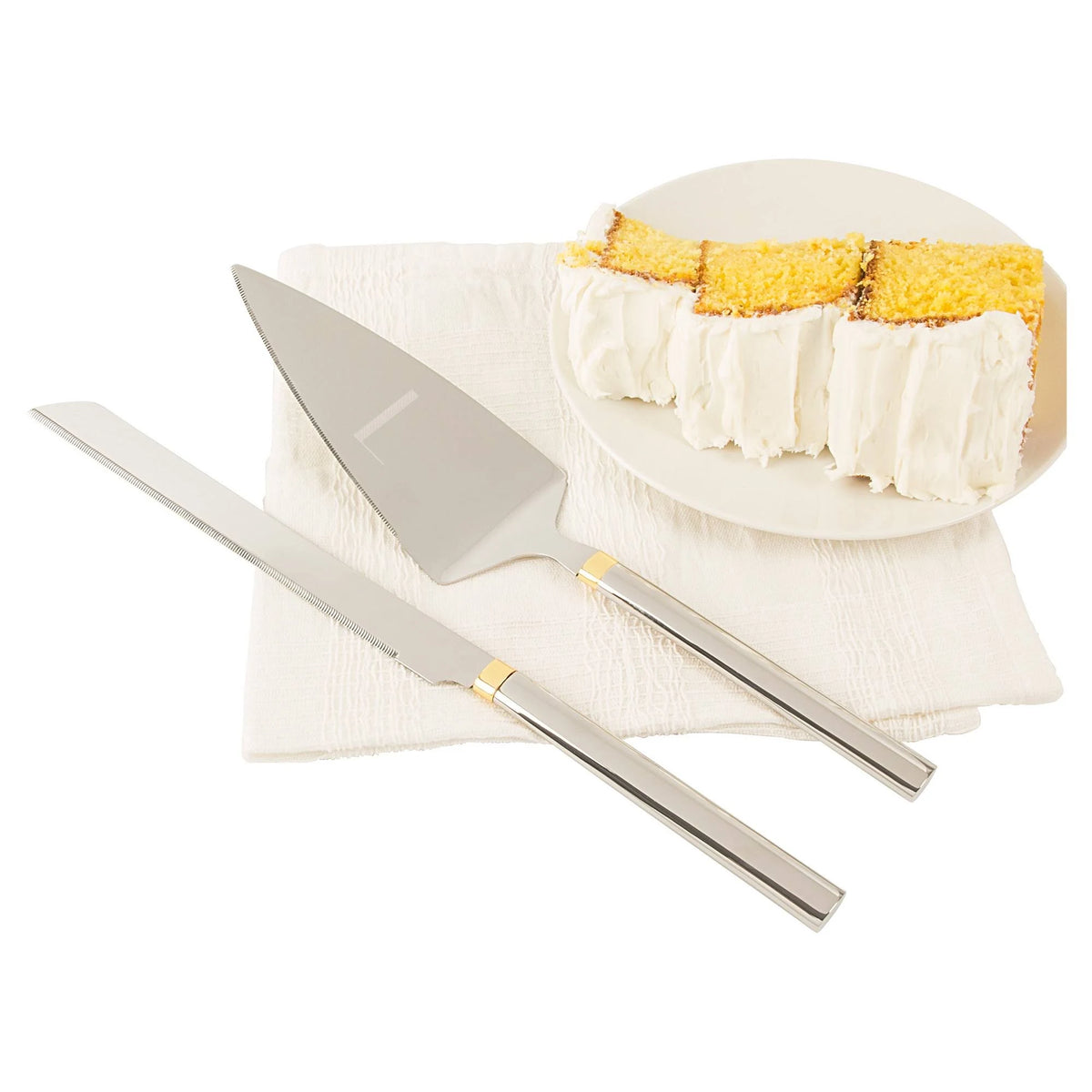 Gold Cake Serving Set X786