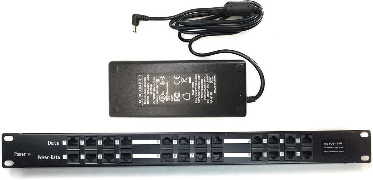 12 Port PoE Injector L570359
