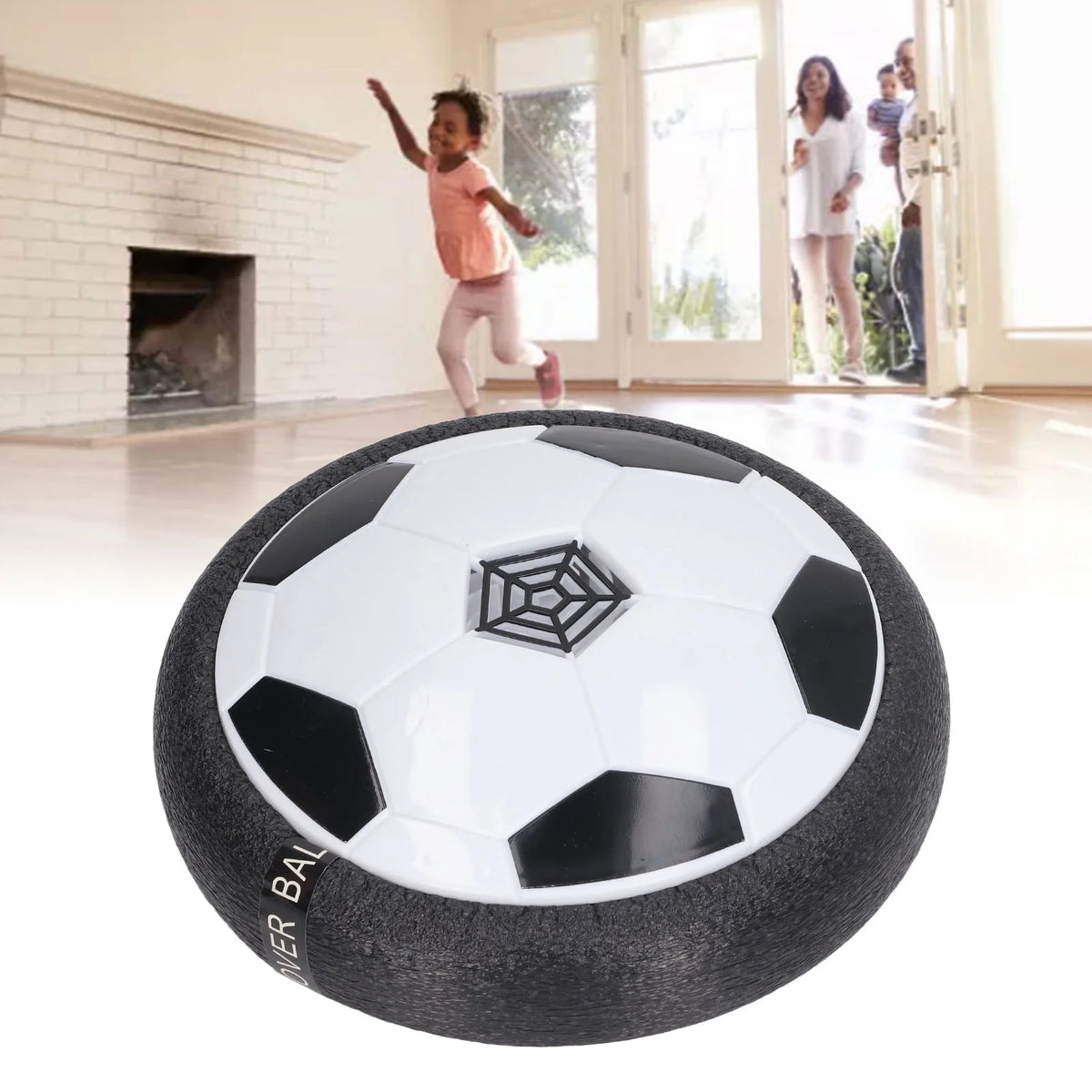 Hover Soccer Ball with LED Light and Soft Foam Bumper C634