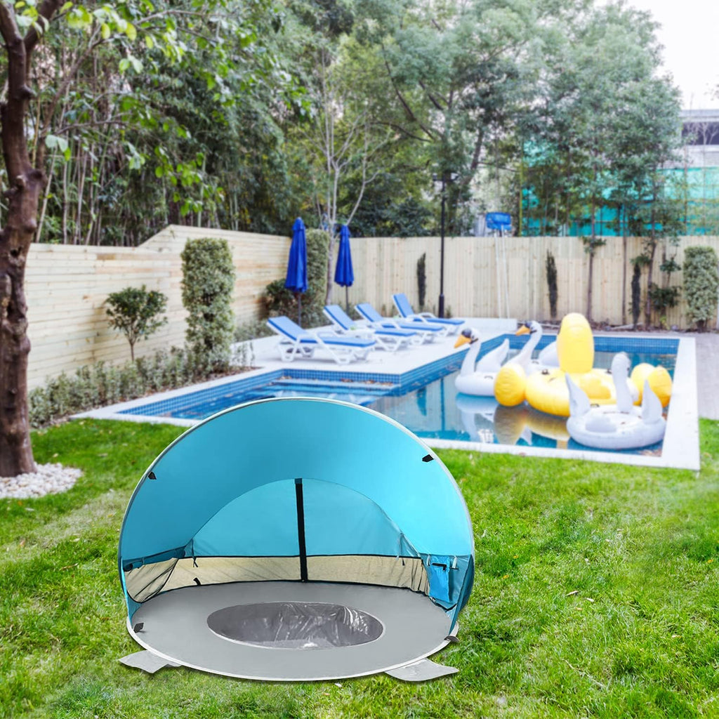 Large Pop Up Baby Beach Tent with Pool V692200