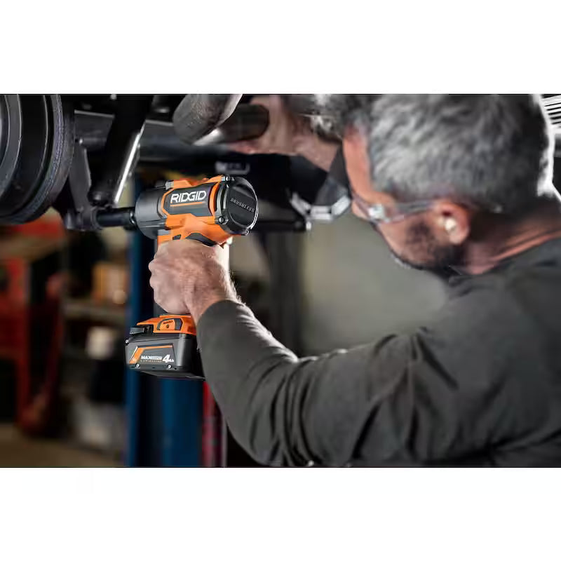 18V Brushless Cordless 1/2 in. High-Torque Impact Wrench Kit N1357