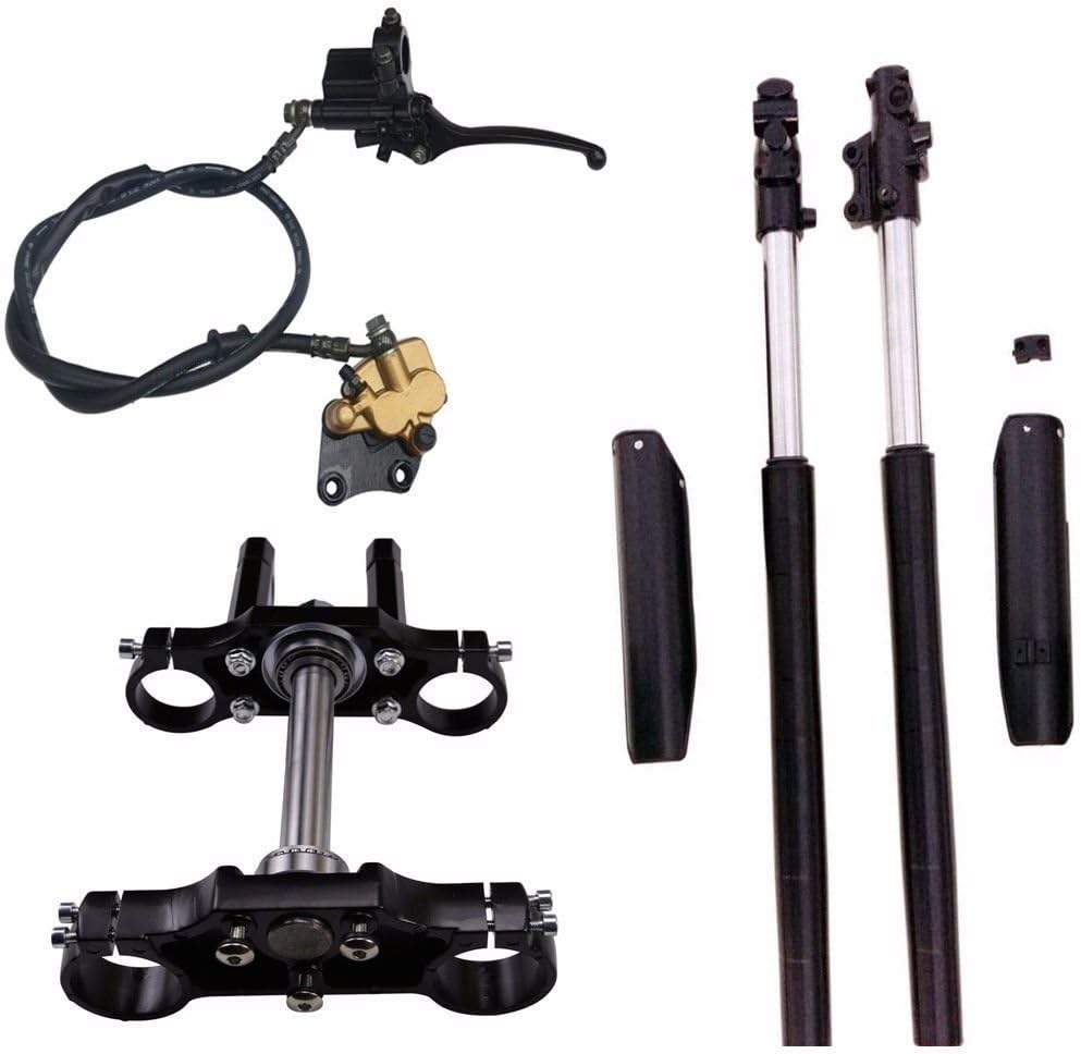 45mm Upside Down Front Fork Triple Clamp Front Brake Calliper for Dirt Bike Q77609