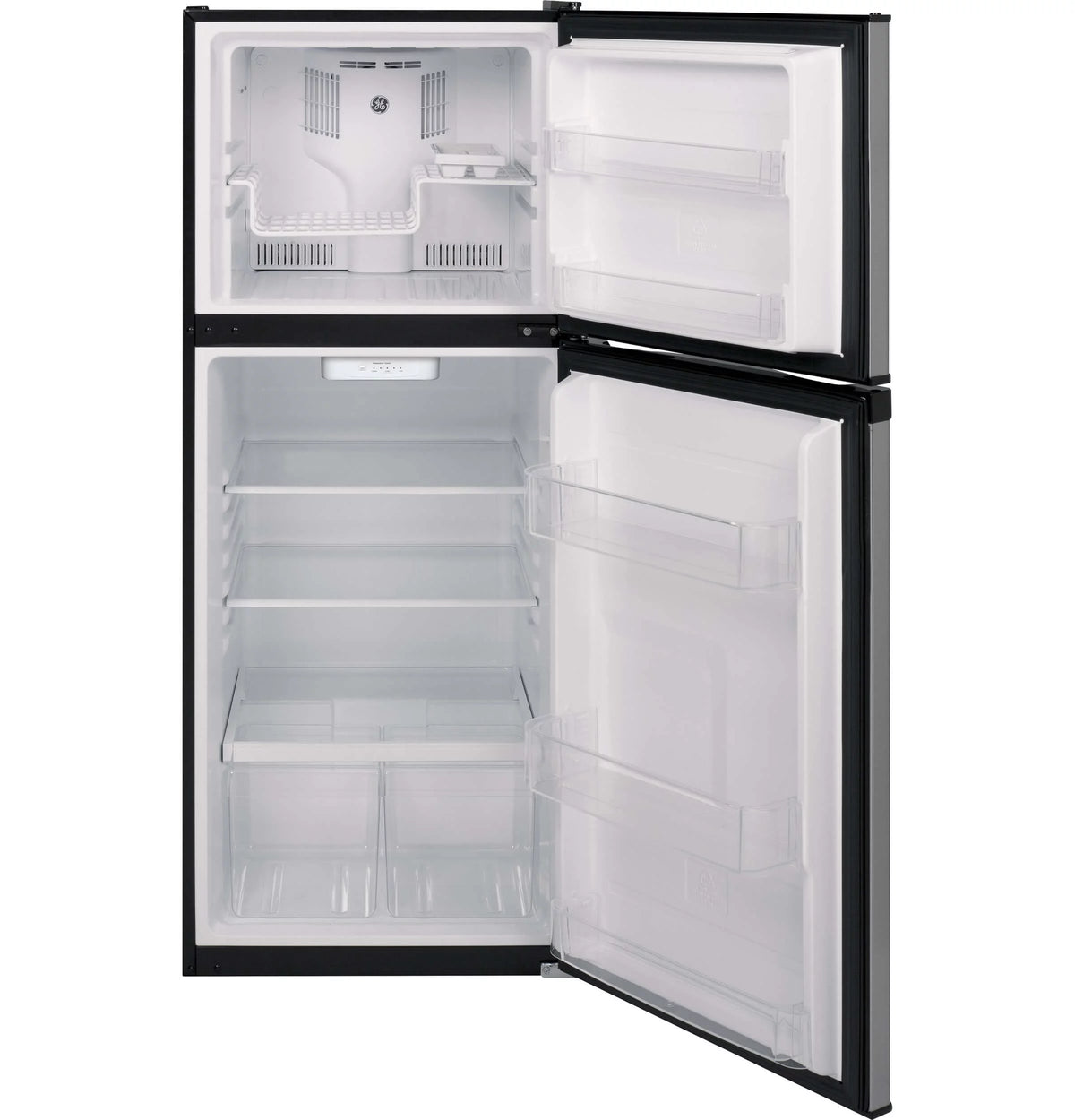 24 Inch Freestanding Top Freezer Refrigerator Stainless Steel S259
