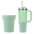 Red Silicone Cup Bottom Protector Sleeve for 30 oz Tumbler C819394