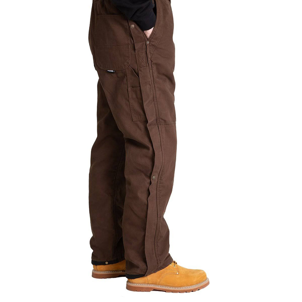 Regular Washed Insulated Bib Overall Black - 3XL F47768
