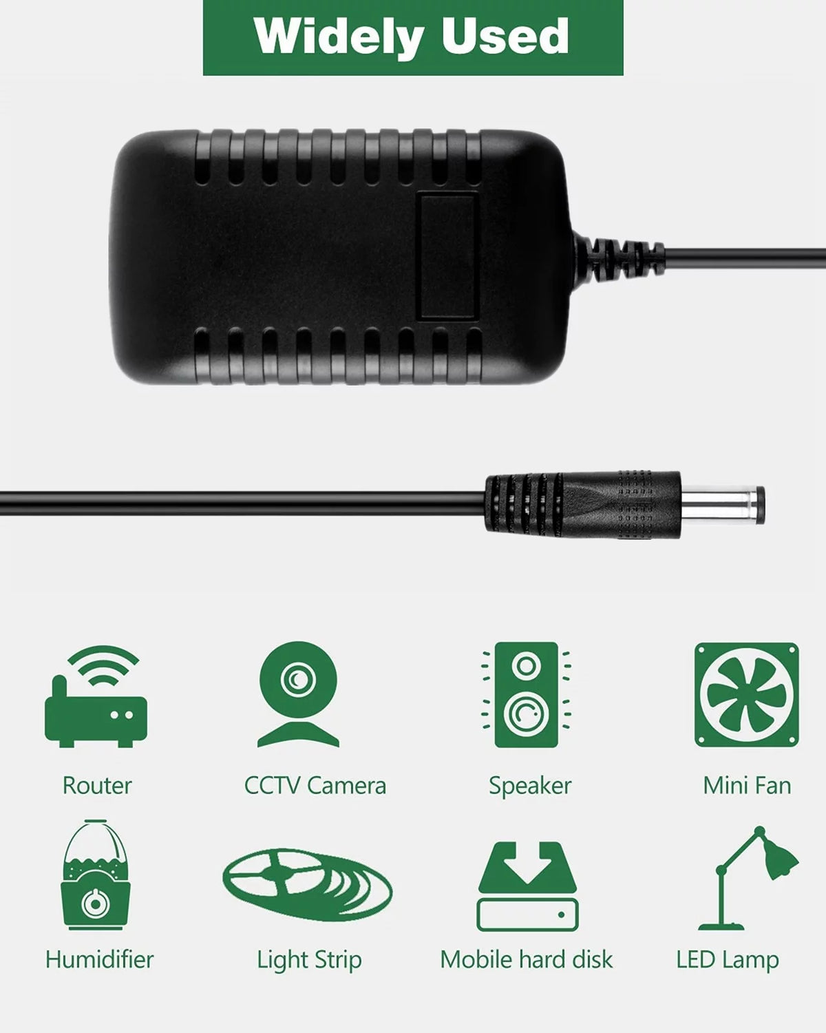 Compatible AC/DC Adapter Power Supply Cord Cable Wall Charger H849