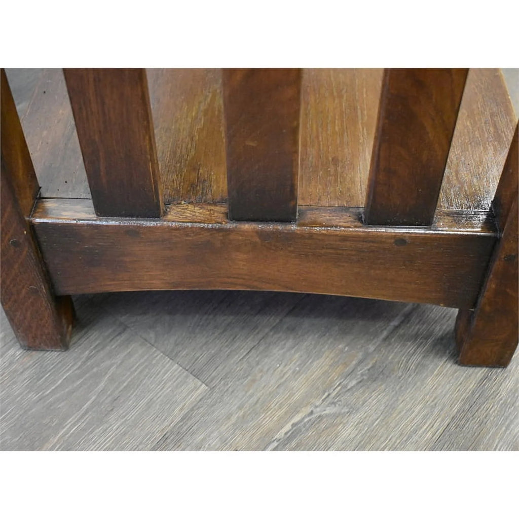Wood Bookcase in Walnut Finish Q85114