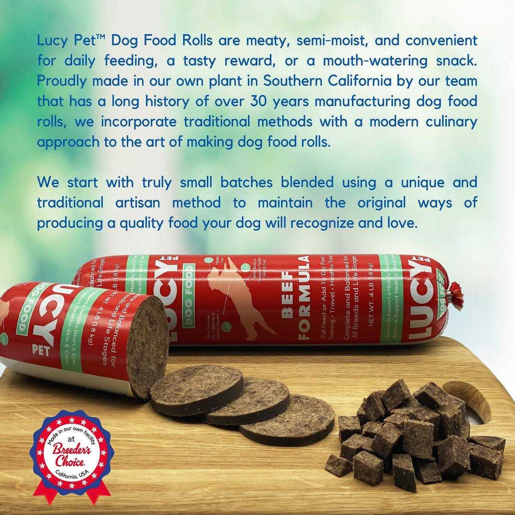 Beef Dog Food Roll P258