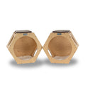 Set of Two Natural Wood Wall Tree Additions B627634