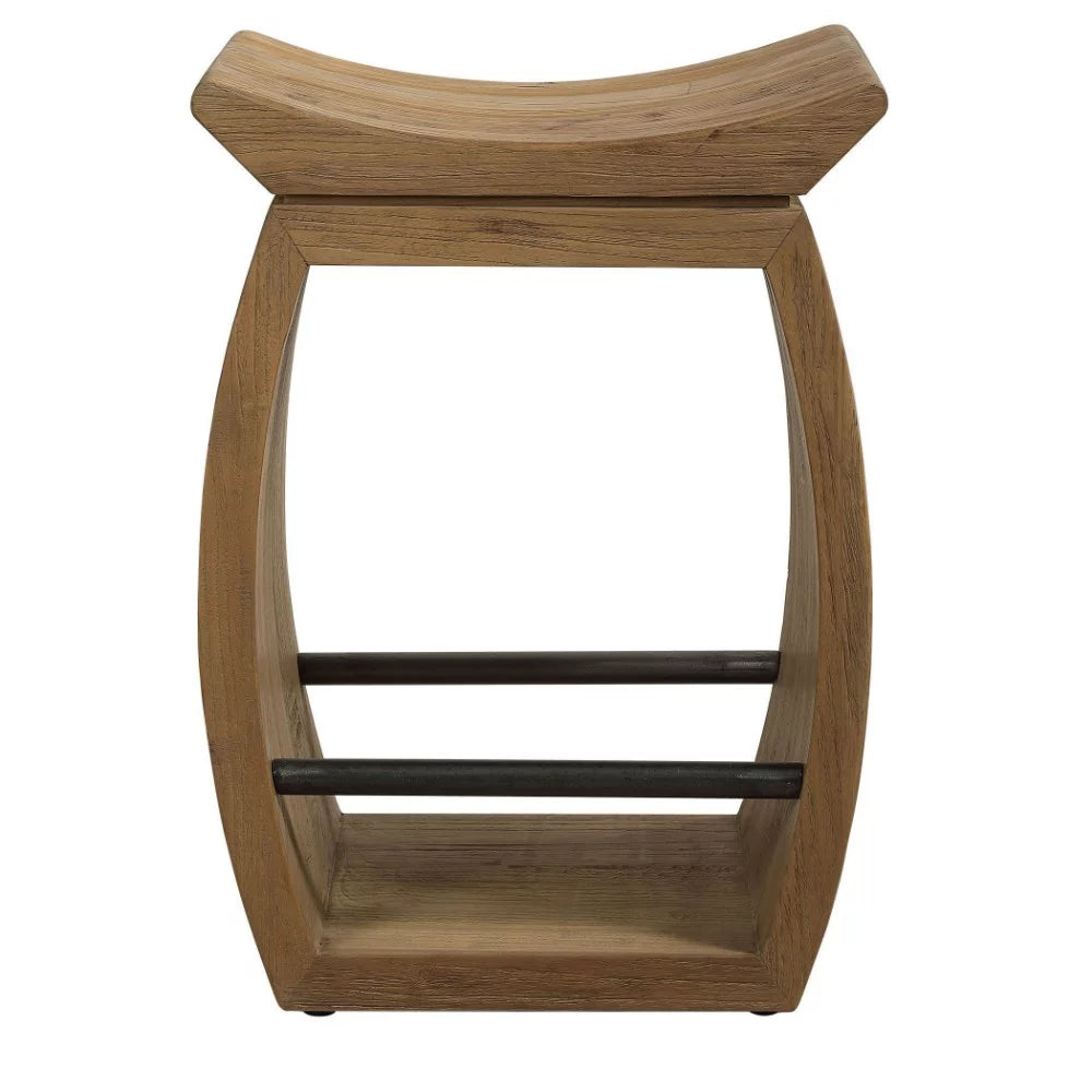 25 inch Modern Wood Counter Stool E1185