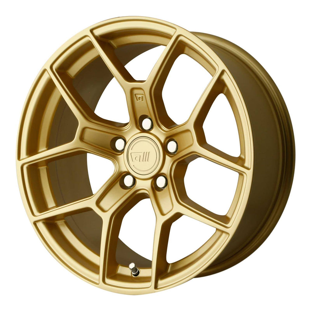 18x9.5 5x4.5x22 +25mm Gold Wheel Rim H470930
