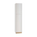 White Shaker Plywood 18 in. x 84 in. x 24 in. Pantry Cabinet D6133