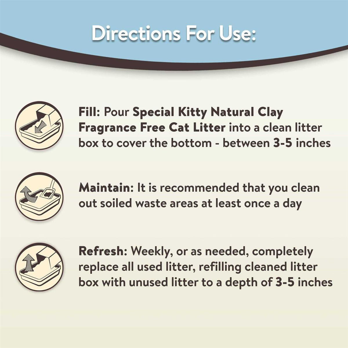 Odor Control Tight Clumping Cat Litter D627