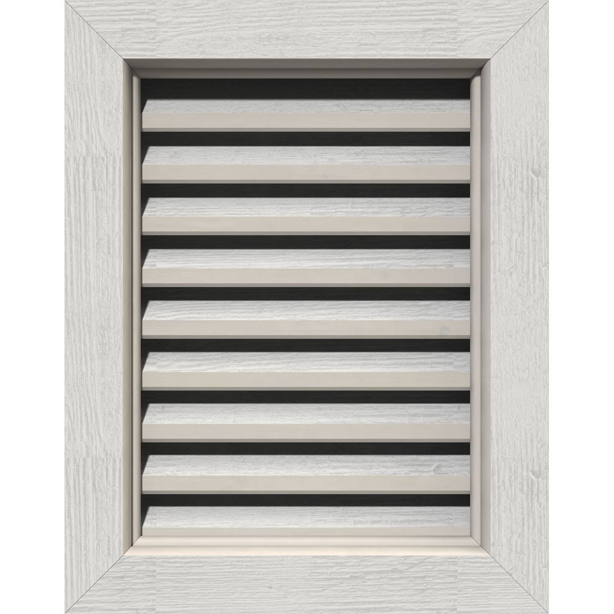 Primed Functional Rough Saw Vertical Gable Vent T363