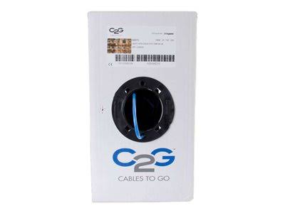 CAT 6 UTP Bulk Cable 499 ft Blue Z637