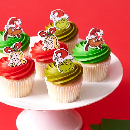 Christmas Cake Toppers 24 Pack L1533