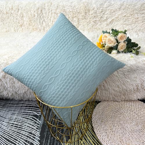 Pack of 2 Super Soft Patterned Red Cushion Covers 18 x 18 inch T52794