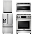 30 Propane Gas Range, Microwave, Refrigerator, Dishwasher P9988