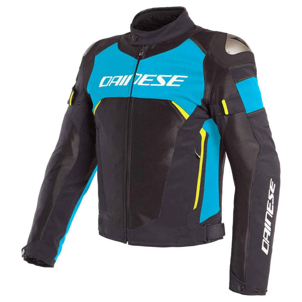 Black Fire Blue Fluo Yellow Jacket W1139