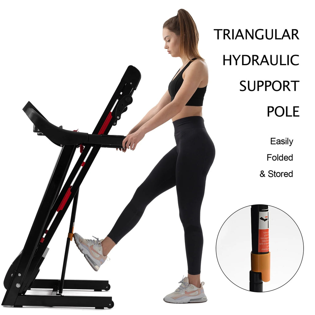 3.5 HP Compact Folding Treadmill 330 LB Capacity X530