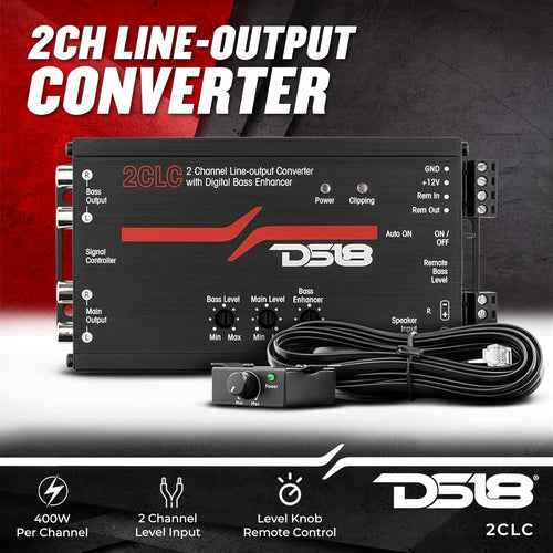 2 Channel Line Output Converter with Digital Bass Enhancer H374301