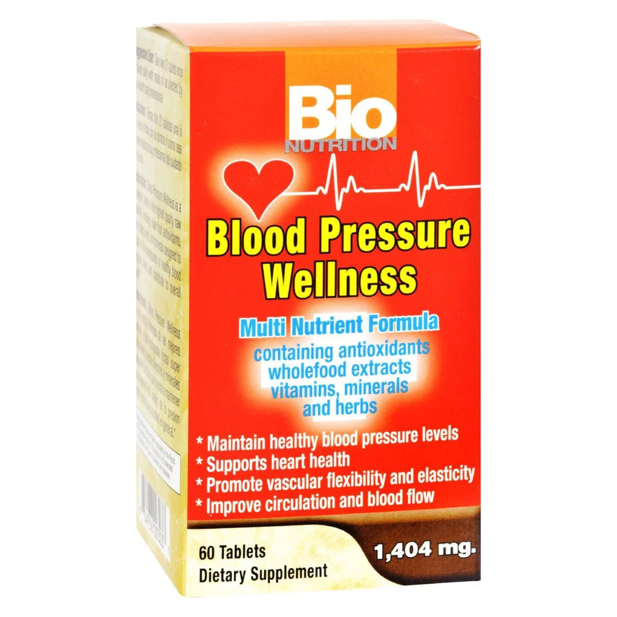 Blood Pressure Wellness 60 Tablets V577