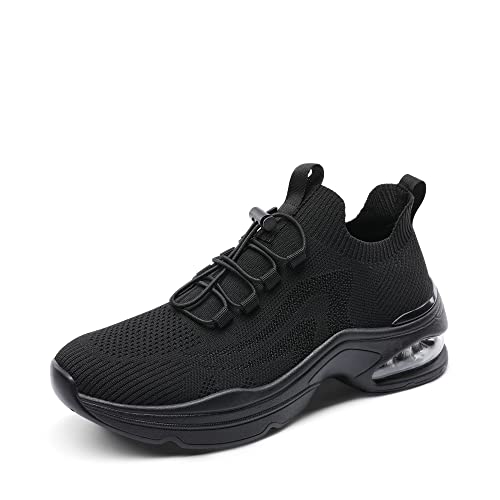 Slip-on Air Cushion Slip Resistant Walking Sneakers J8394