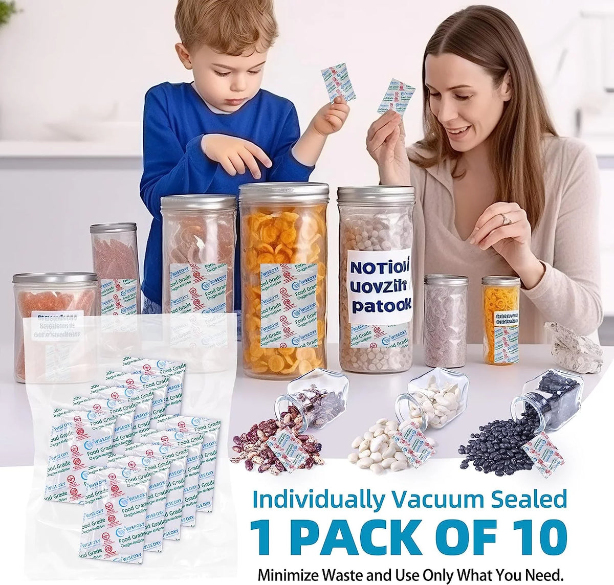500CC 300 Packs Food Grade Oxygen Absorbers P779