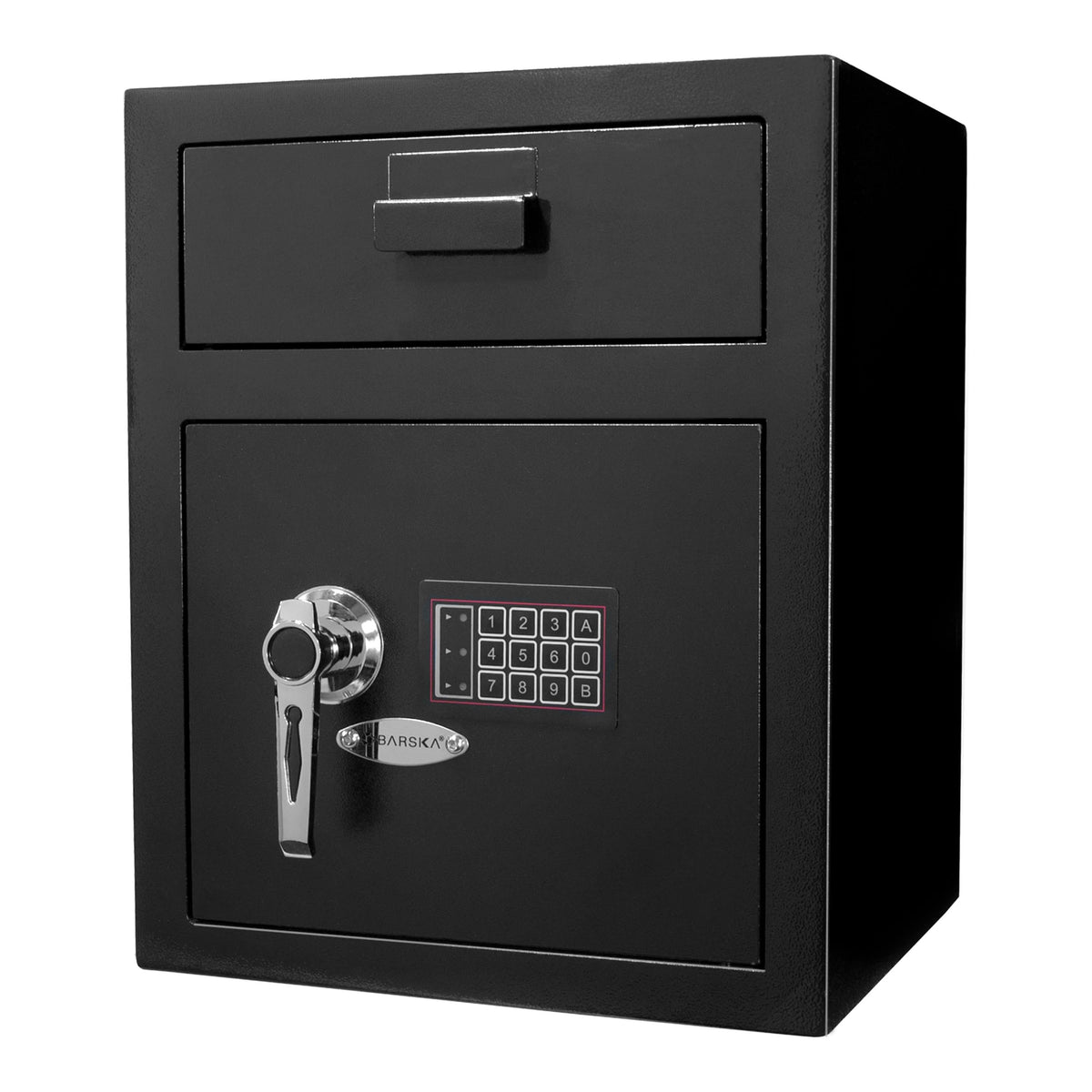Black Keypad Depository Safe T562