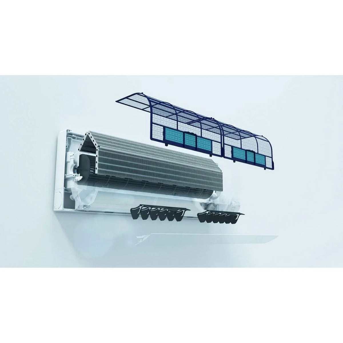 9000 BTU Wall Mounted Heat Pump Air Conditioning System R311