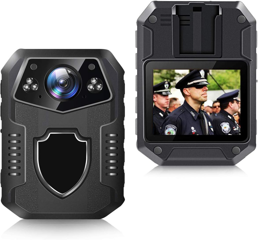 2160P Body Camera with 64GB Memory, 2 Inch Display, Night Vision, 3000 mAh Battery L375060