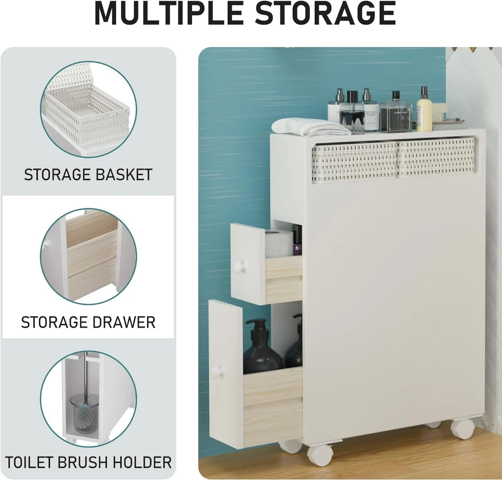 Bathroom Storage Cabinet with Drawers P68734