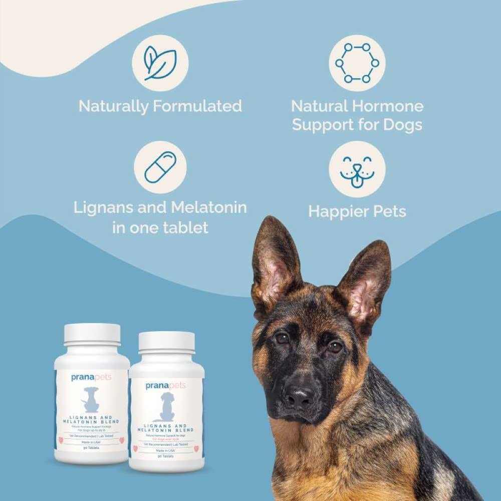 Lignans & Melatonin Blend Medicine for Dogs F727