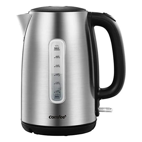 Stainless Steel Cordless Electric Kettle 1500W 1.7 Liter I393703