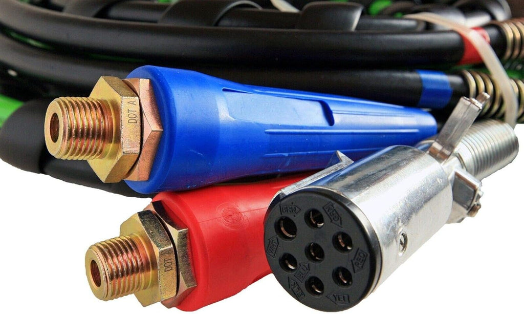 12FT 3 in 1 Wrap ABS Electrical and Rubber Air Line Hose Assemblies X976