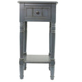 One Drawer Square Accent Table N8259