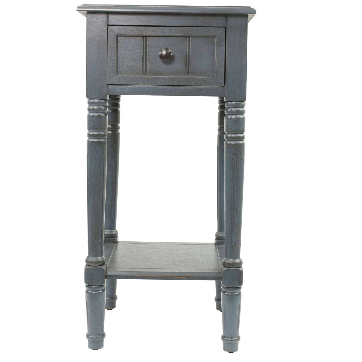 One Drawer Square Accent Table N8259