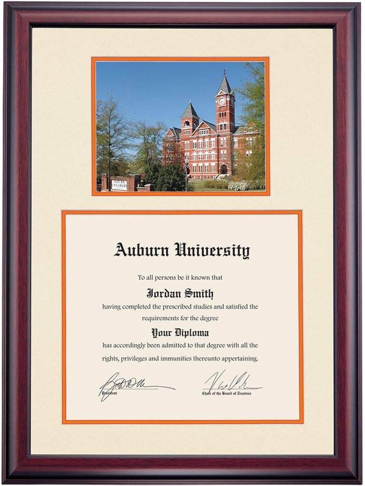 Traditional 13 x 17 Diploma Frame D405