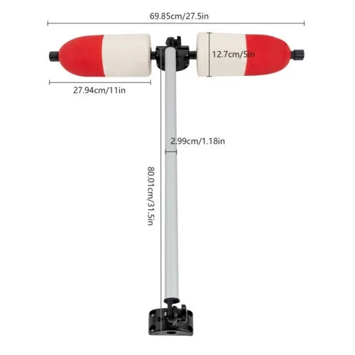 PVC Aluminum Outrigger Arms Stabilizer System N9063