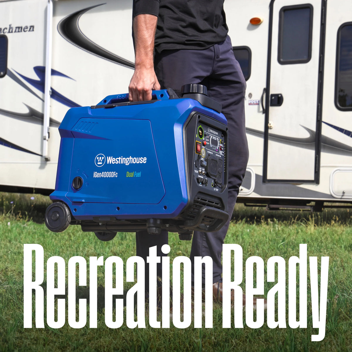 4000 Peak Watt Dual Fuel Portable Inverter Generator A750
