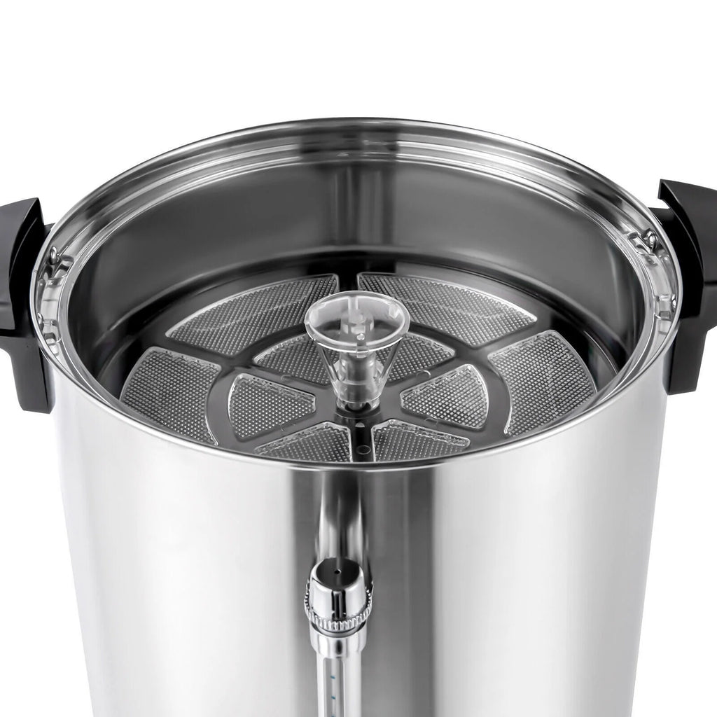 15L Stainless Steel Electric Tea Urn Hot Water Boiler 1400W I257315
