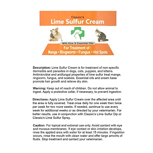 Lime Sulfur Pet Skin Cream (2 oz) H4899