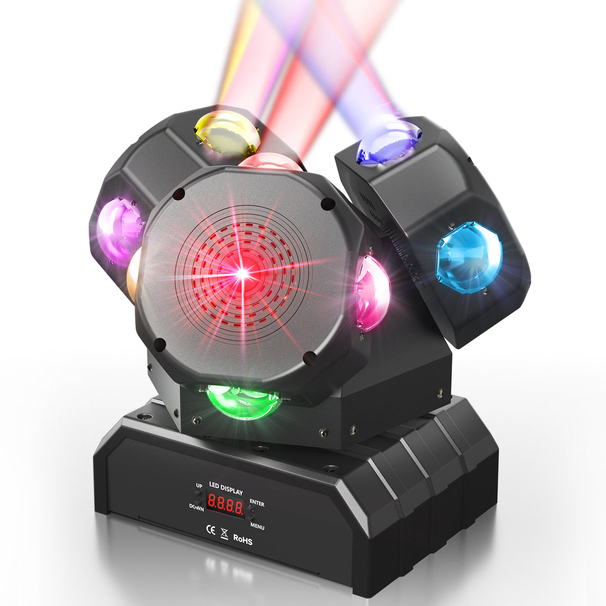 3 Head RGBW DMX512 LED Moving Head Stage Light X774896