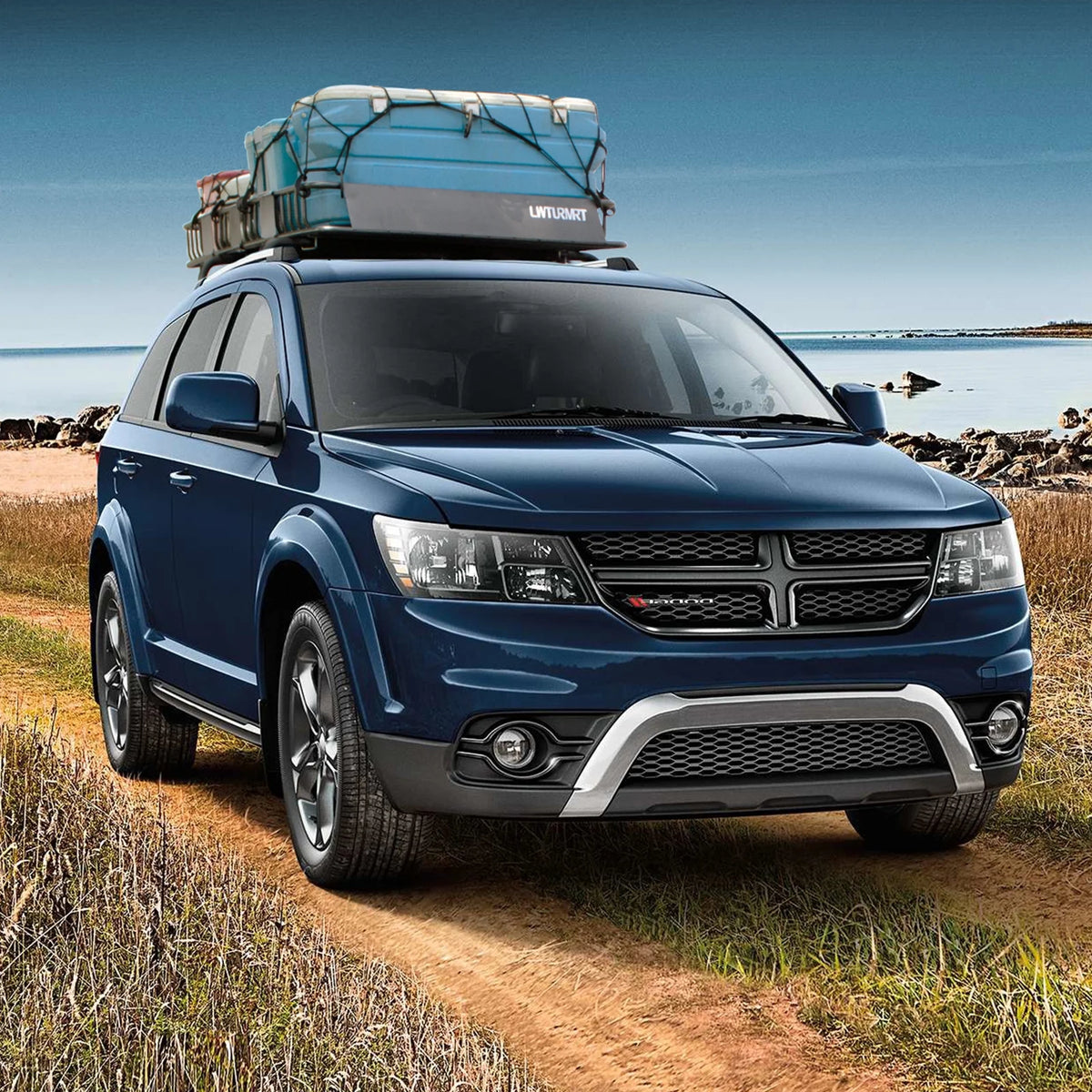 84" Rooftop Cargo Carrier Rack with 2 Nets, 250lbs Capacity G58934