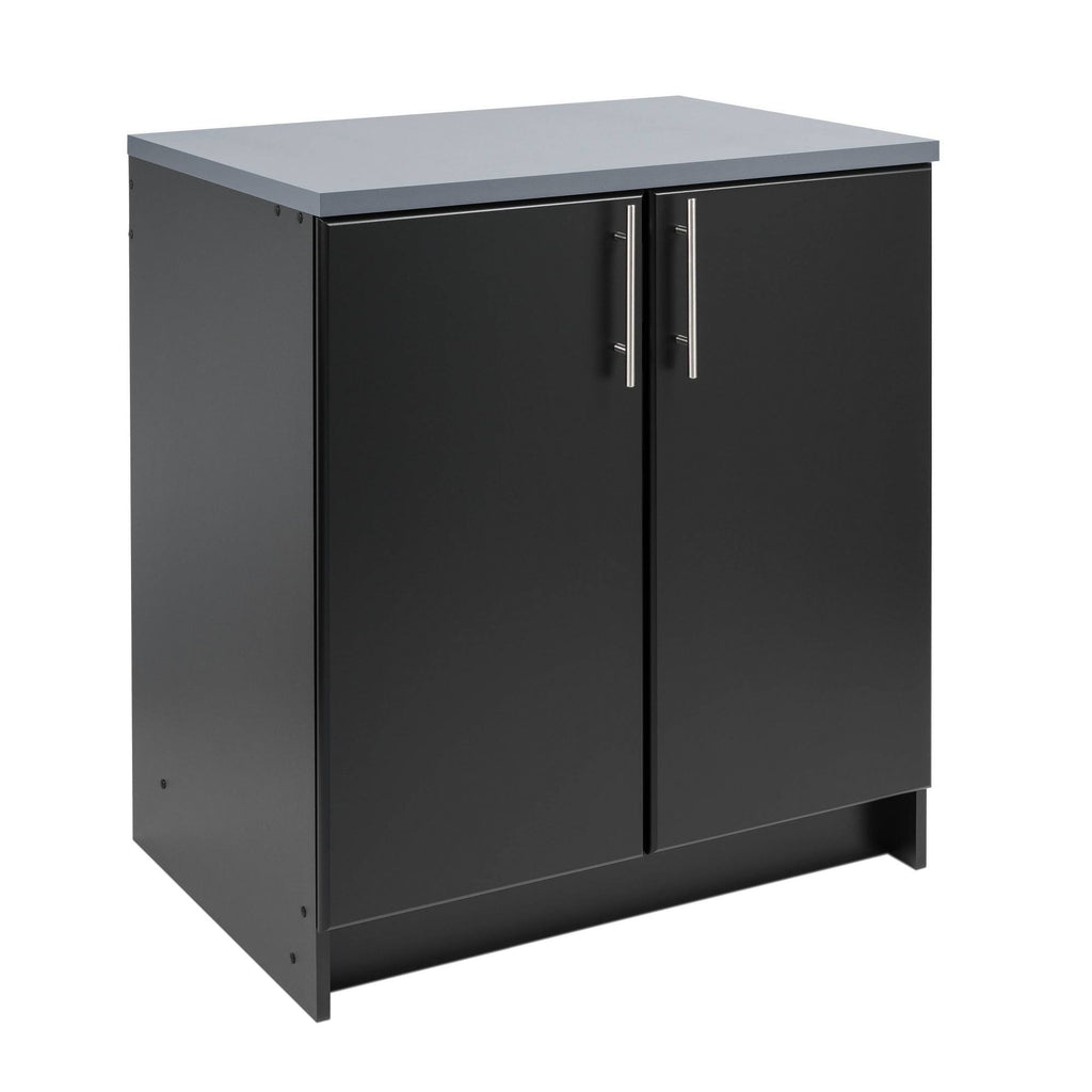 5 PC Black Storage Cabinet Set J8649