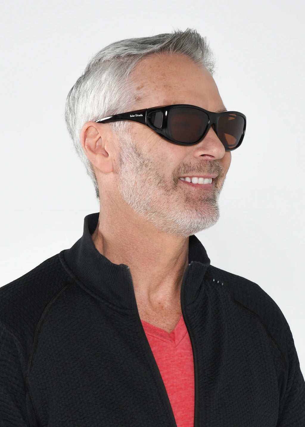 Tortoise Rectangle Sport Sunglasses V21787