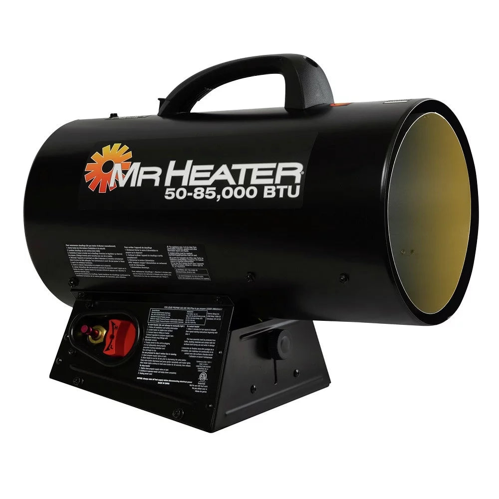 50,000 - 85,000 BTU Forced Air Propane Heater H451669
